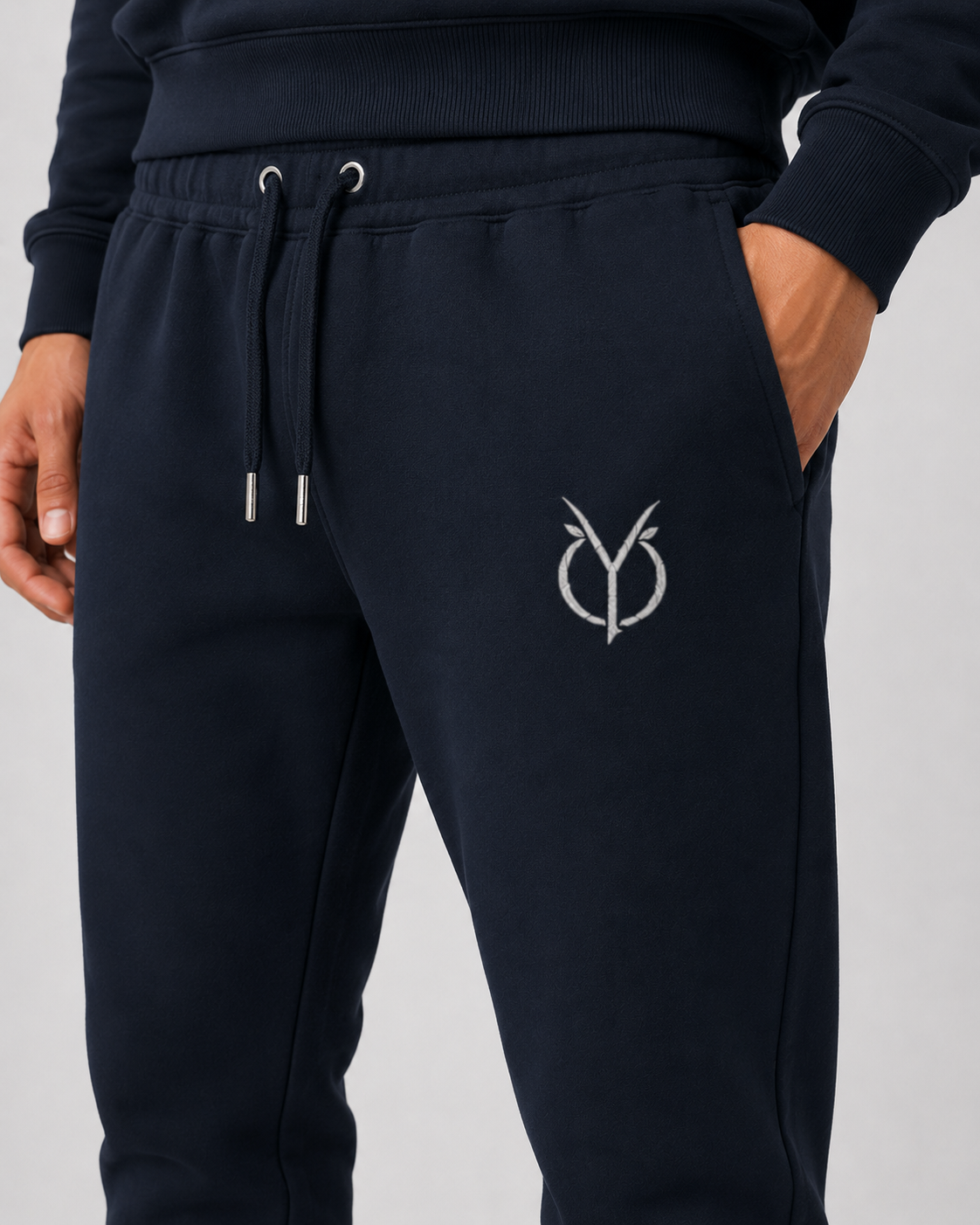 ORIYEN Navy Essentials Co-Ord Set