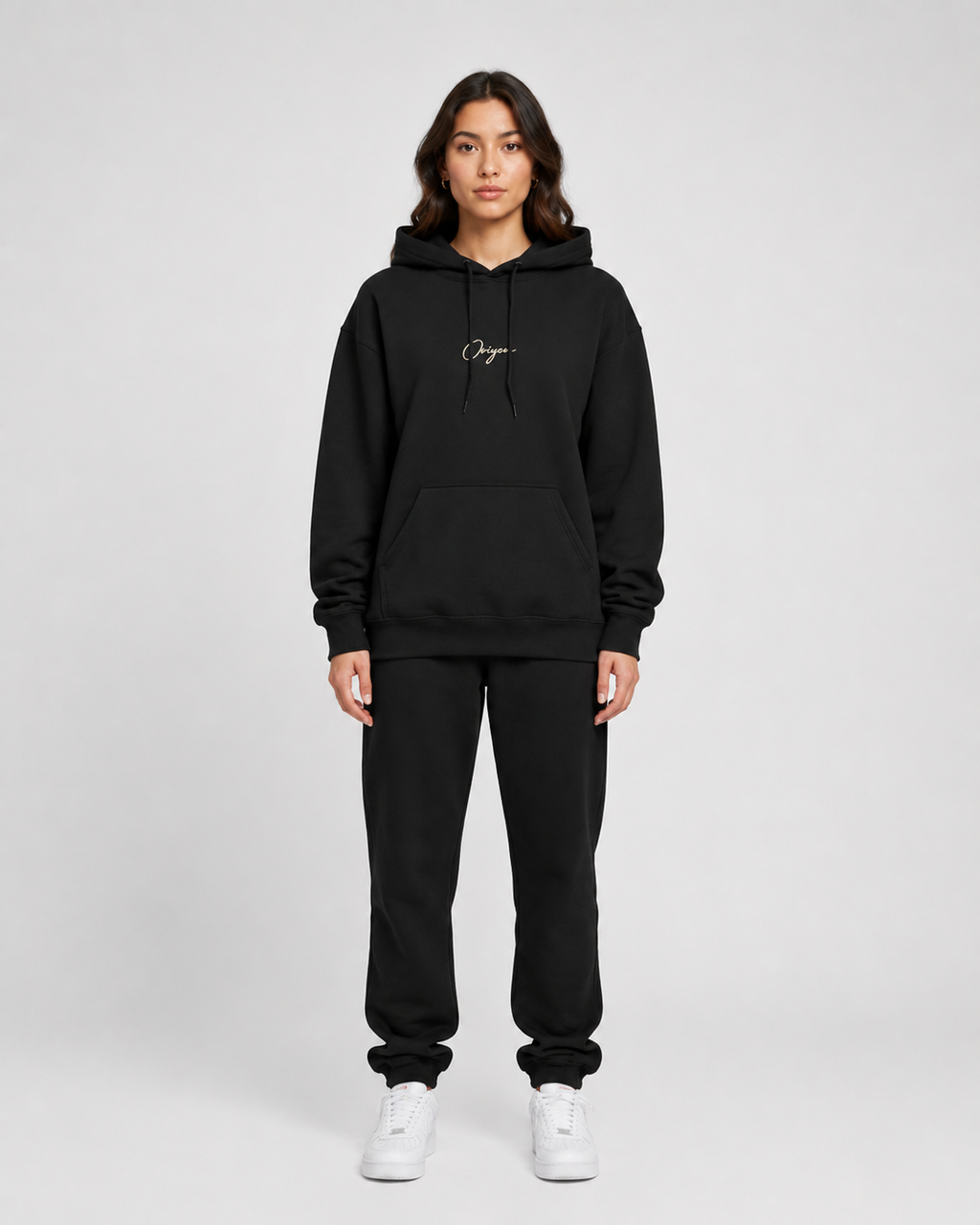 ORIYEN Women's Essential Hoodie (Black)