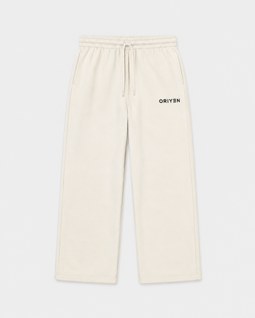 ORIYEN Essential Sweatpants (Ivory Cream)