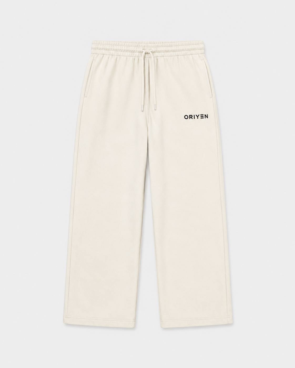 ORIYEN Essential Sweatpants (Ivory Cream)