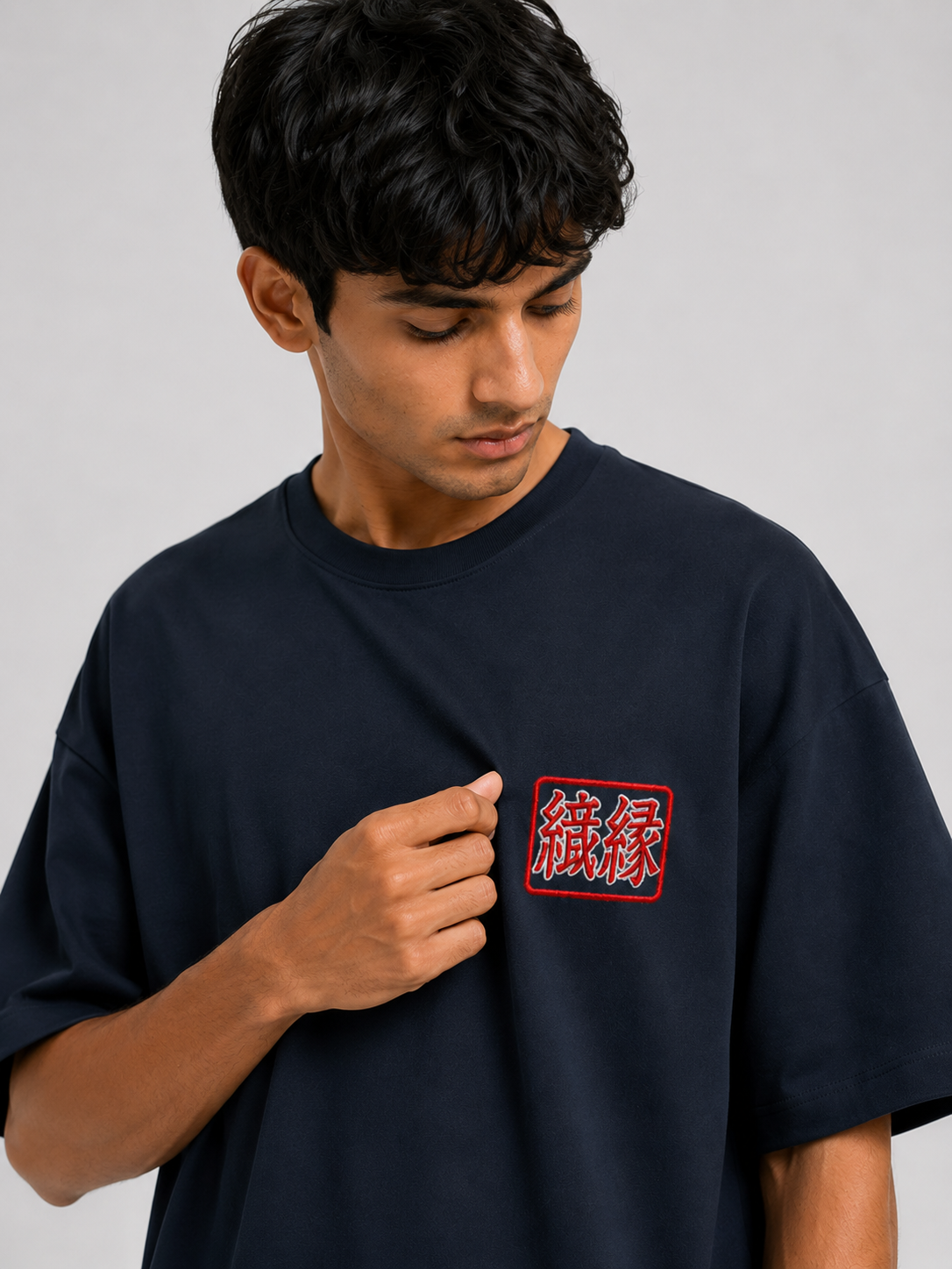 ORIYEN Royal Woven Fate Tee