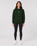 ORIYEN Women's Forest Essentials Hoodie (Dark Green)