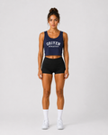 ORIYEN Women's Athletics Crop Tank (Navy)