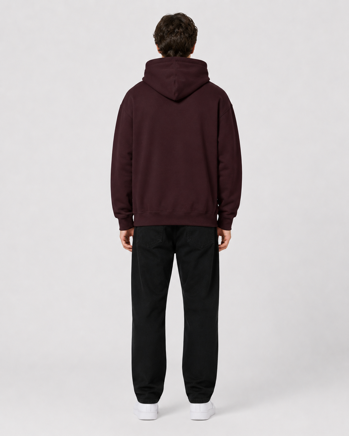 ORIYEN Wine Hoodie (Burgundy)