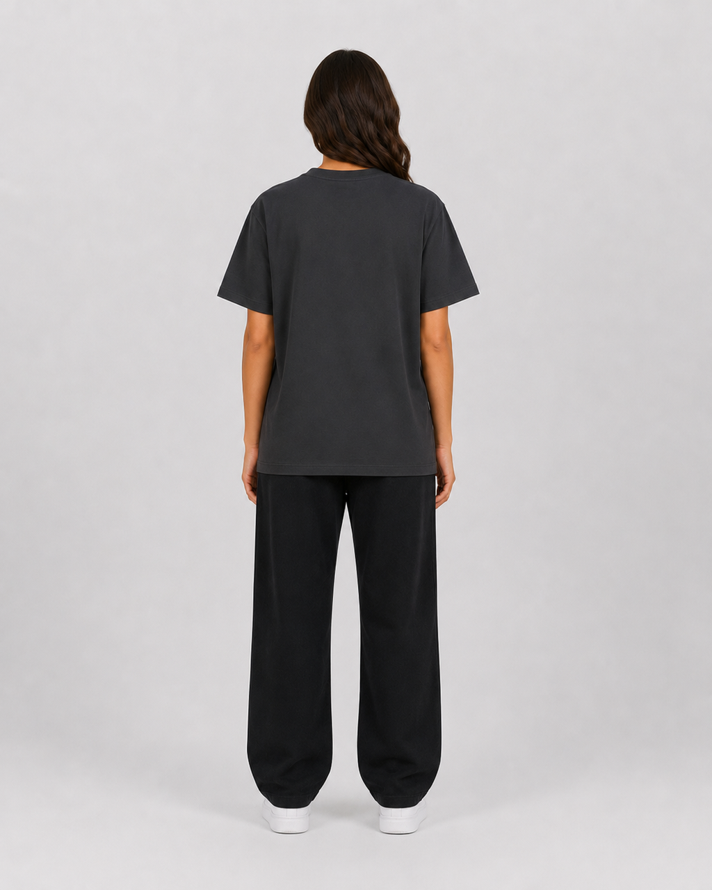 ORIYEN Women's Graphite Tee (Steel Grey)