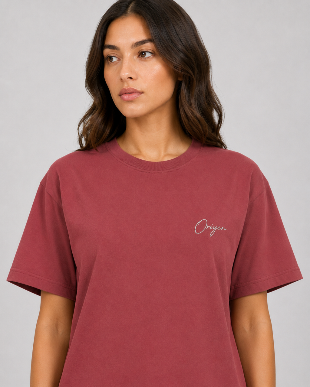 ORIYEN Women's Coral Tee (Coral)