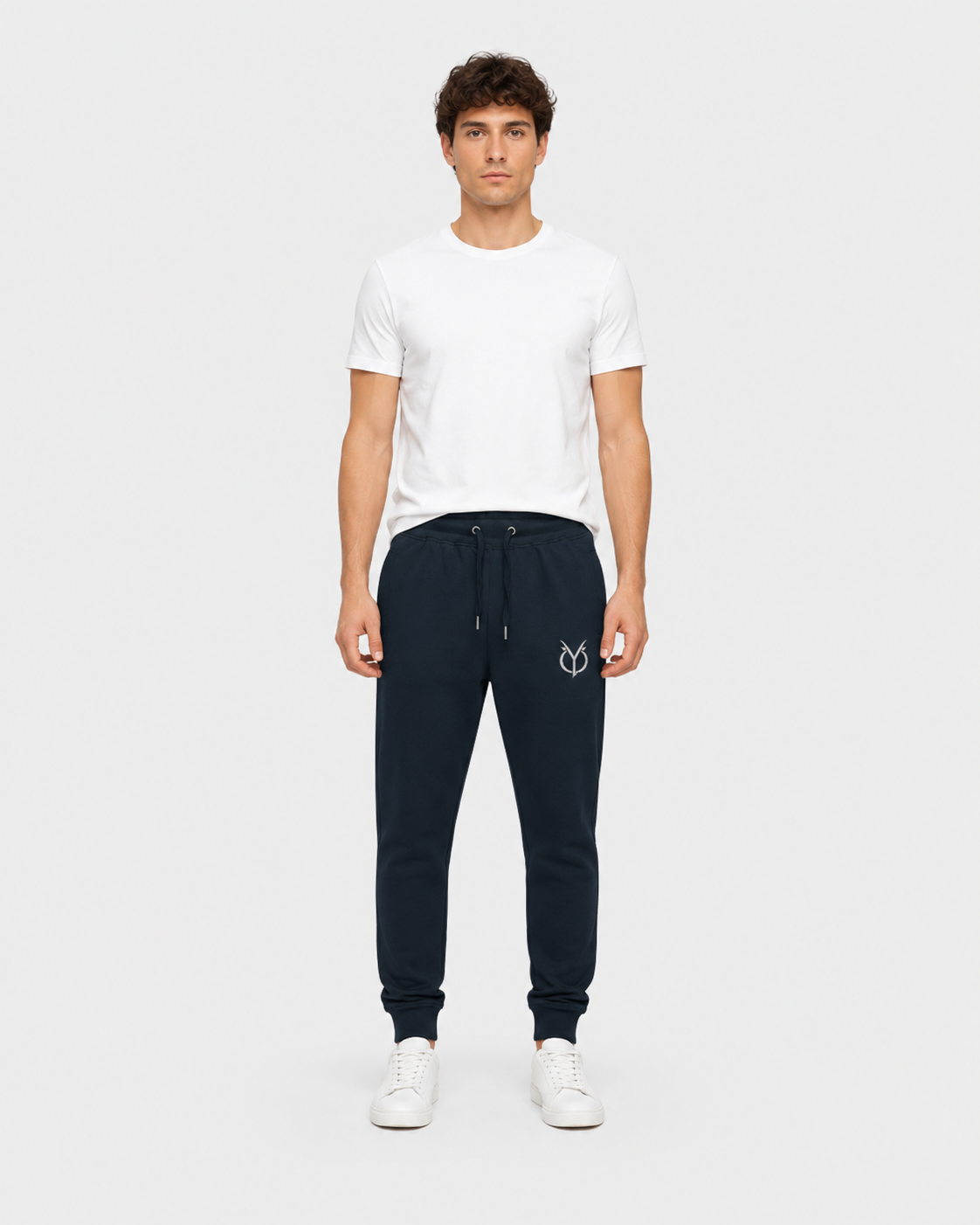 ORIYEN Emblem Joggers (Navy)