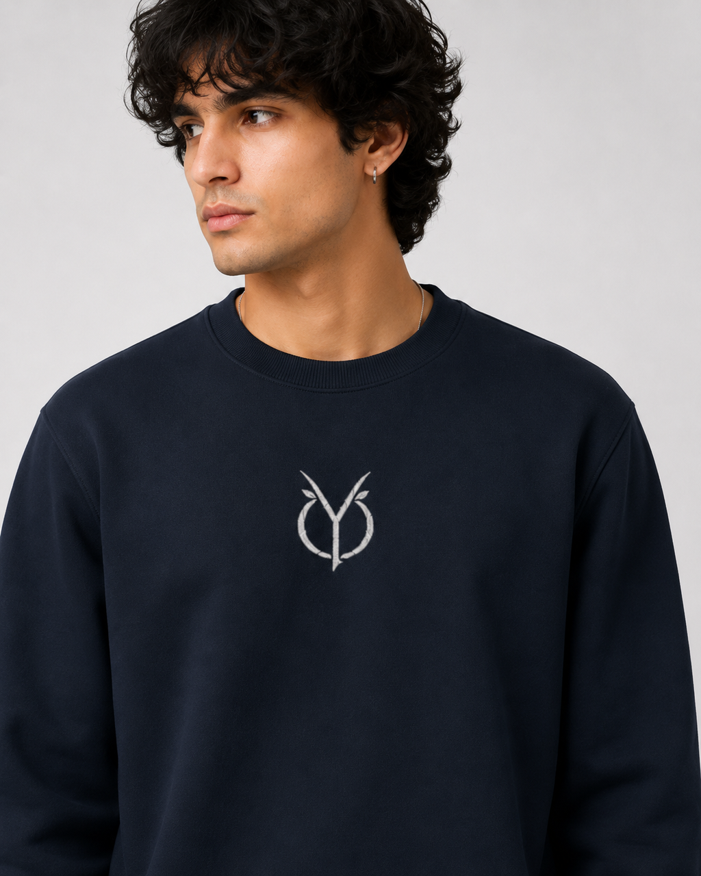ORIYEN Navy Essentials Co-Ord Set