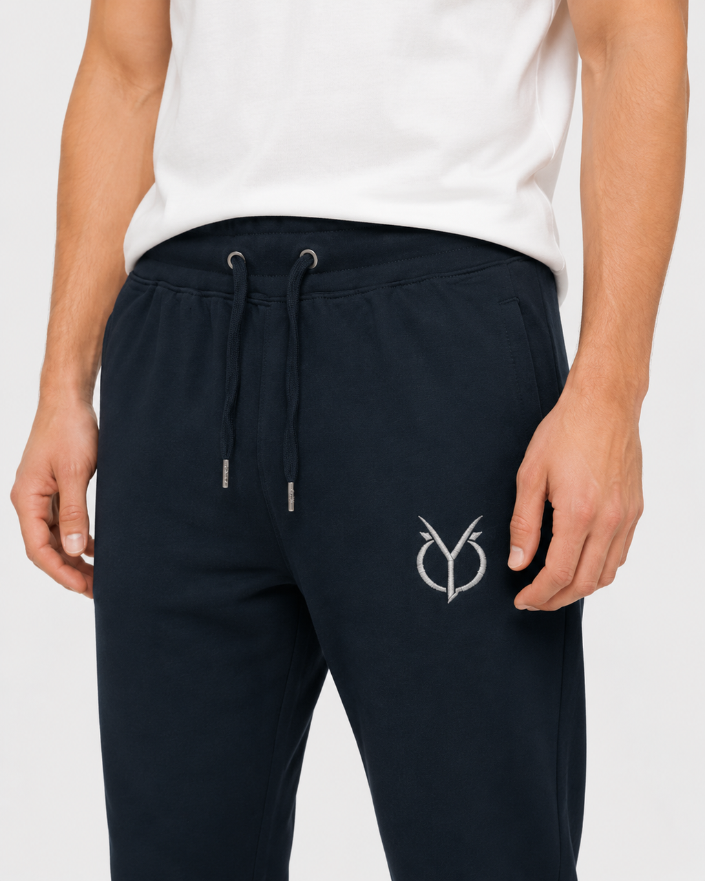 ORIYEN Emblem Joggers (Navy)