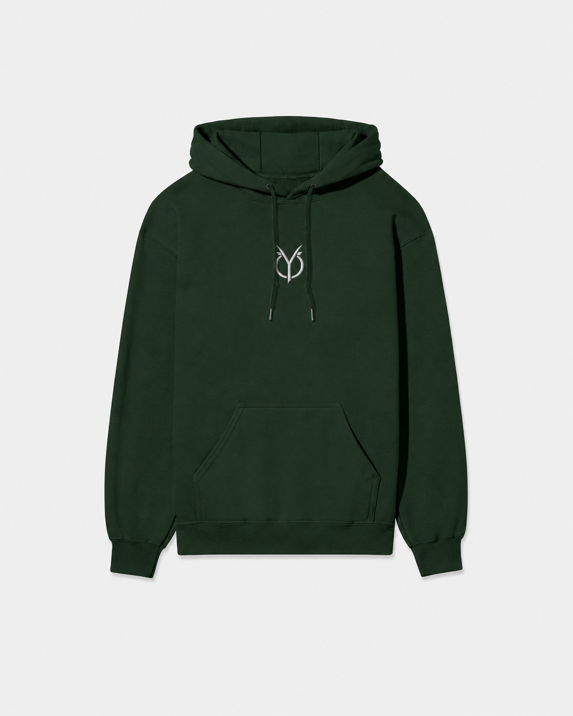 ORIYEN Women's Forest Essentials Hoodie (Dark Green)
