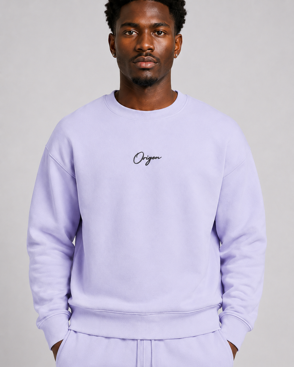 ORIYEN Lavender Essentials Shorts Co-Ord Set