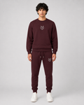 ORIYEN Burgundy Essentials Co-Ord Set