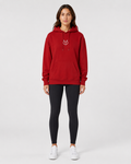 ORIYEN Women's Crimson Essentials Hoodie (Red)