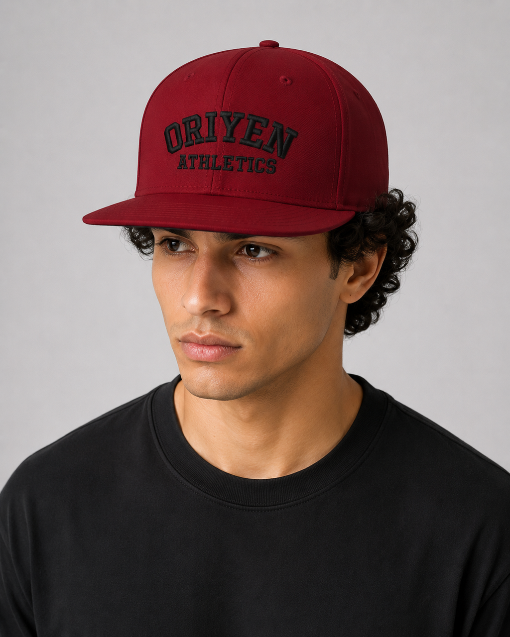 ORIYEN Crimson Athletics Snapback (Red)