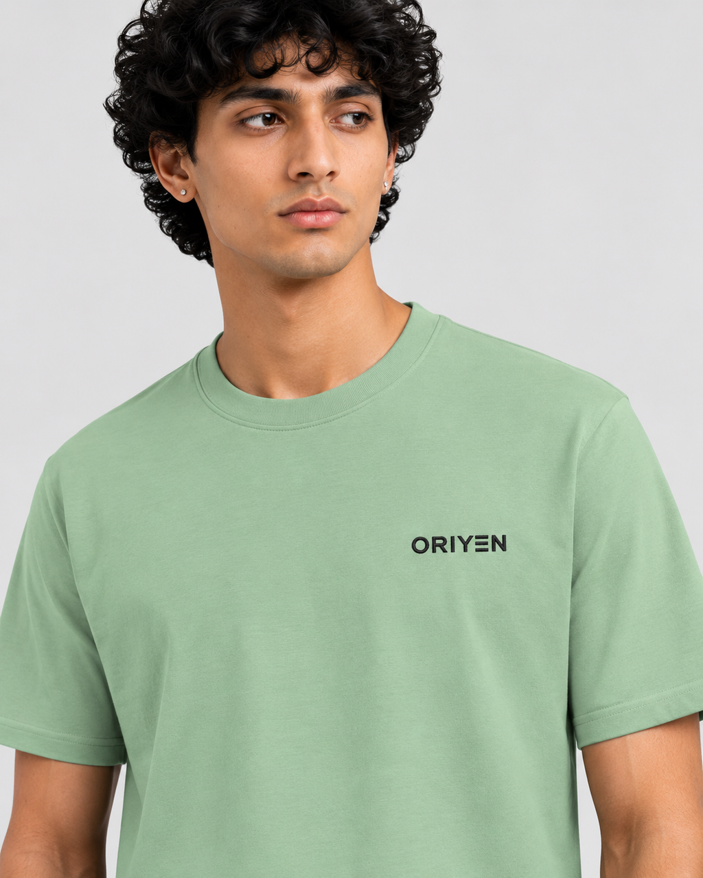 ORIYEN Mint Green Essential Tee
