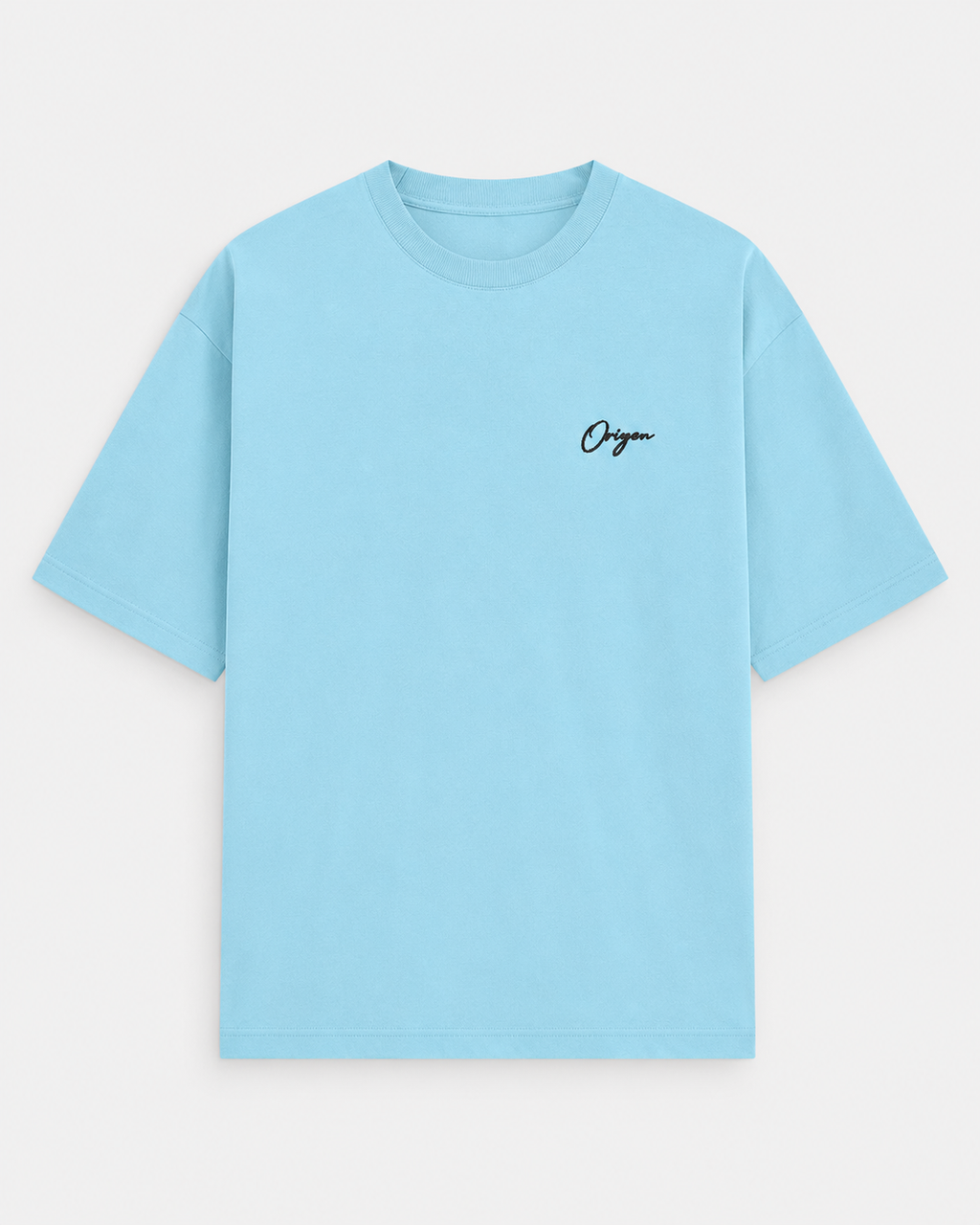 ORIYEN Glacier Oversized Tee (Ice Blue)