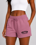 ORIYEN Women's Rose Athletics Shorts (Rose Pink)