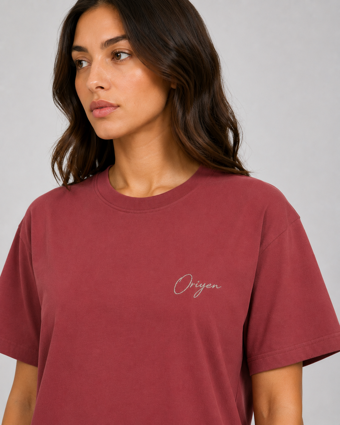 ORIYEN Women's Coral Tee (Coral)