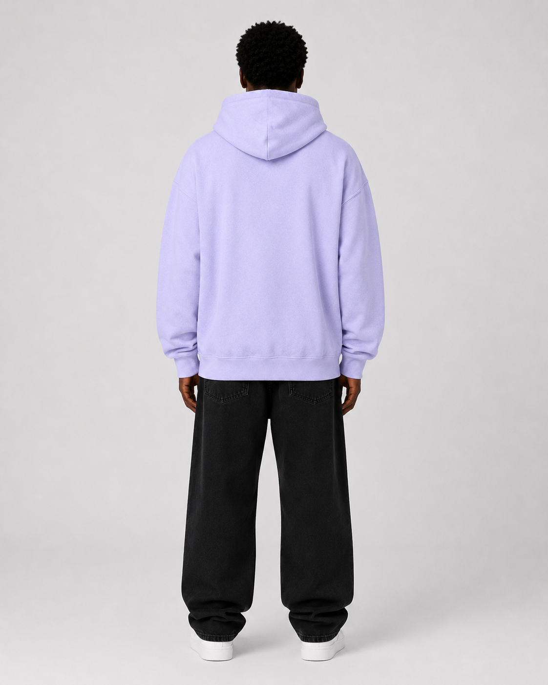 ORIYEN Oversized Heavyweight Hoodie (Lavender)