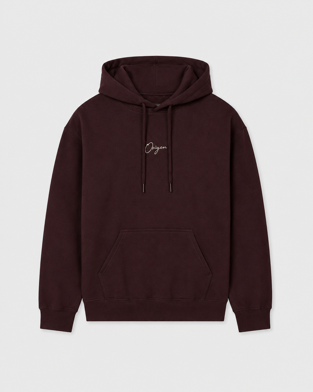 ORIYEN Wine Hoodie (Burgundy)