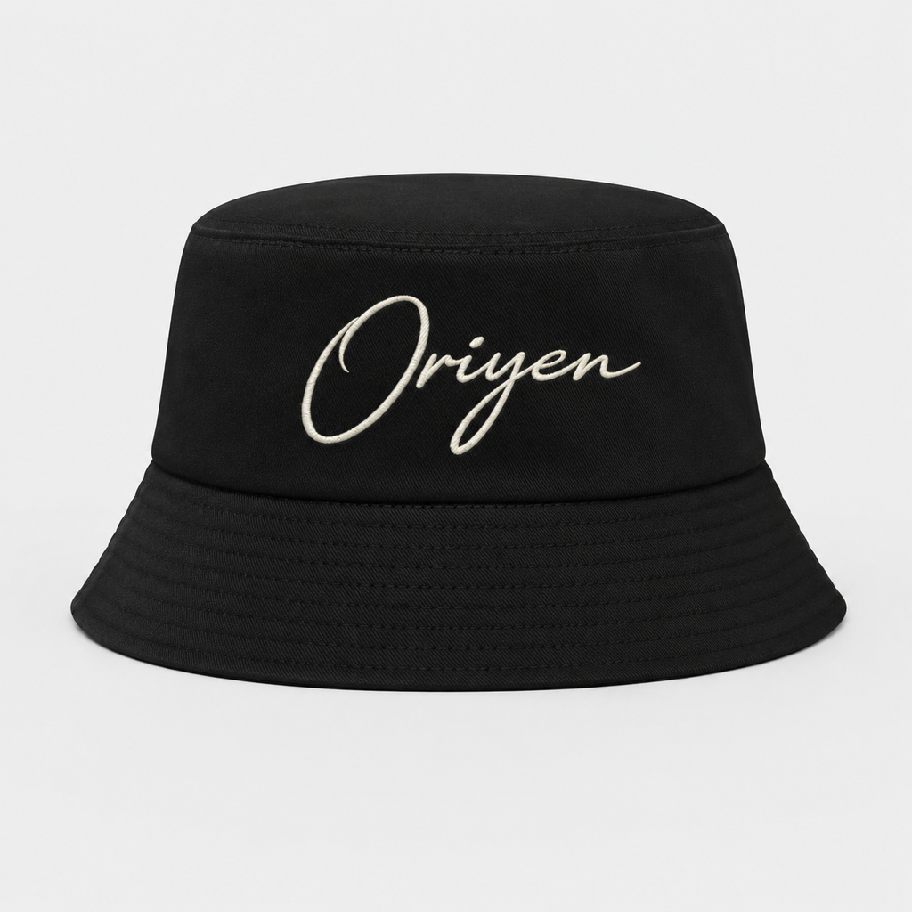 ORIYEN Midnight Bucket Hat (Black)