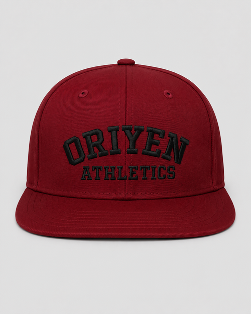 ORIYEN Crimson Athletics Snapback (Red)