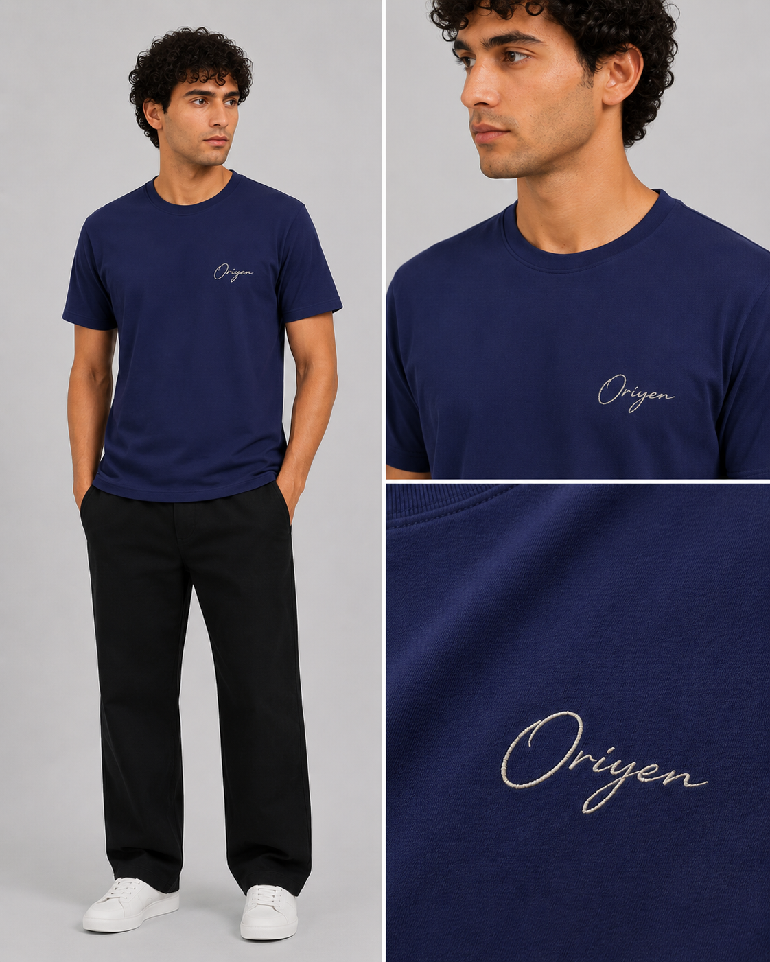 ORIYEN Royal Tee (Royal Blue)