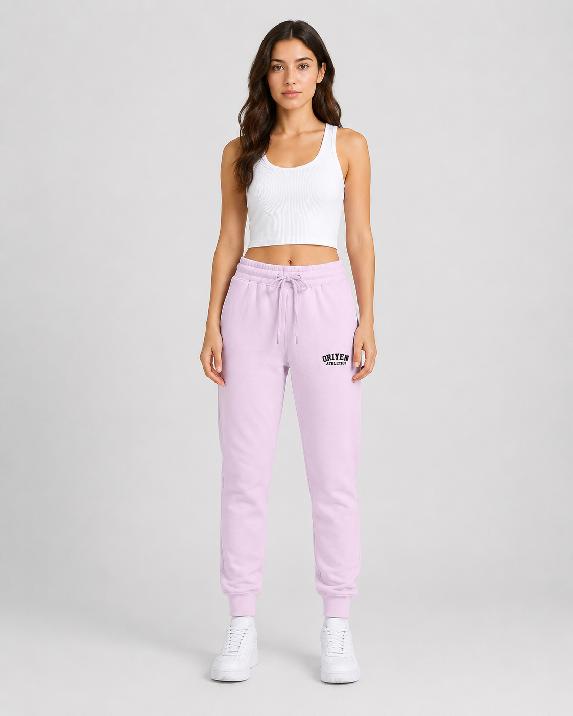ORIYEN Blossom Women's Joggers (Light Pink)