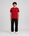 ORIYEN Crimson Red Essential Tee