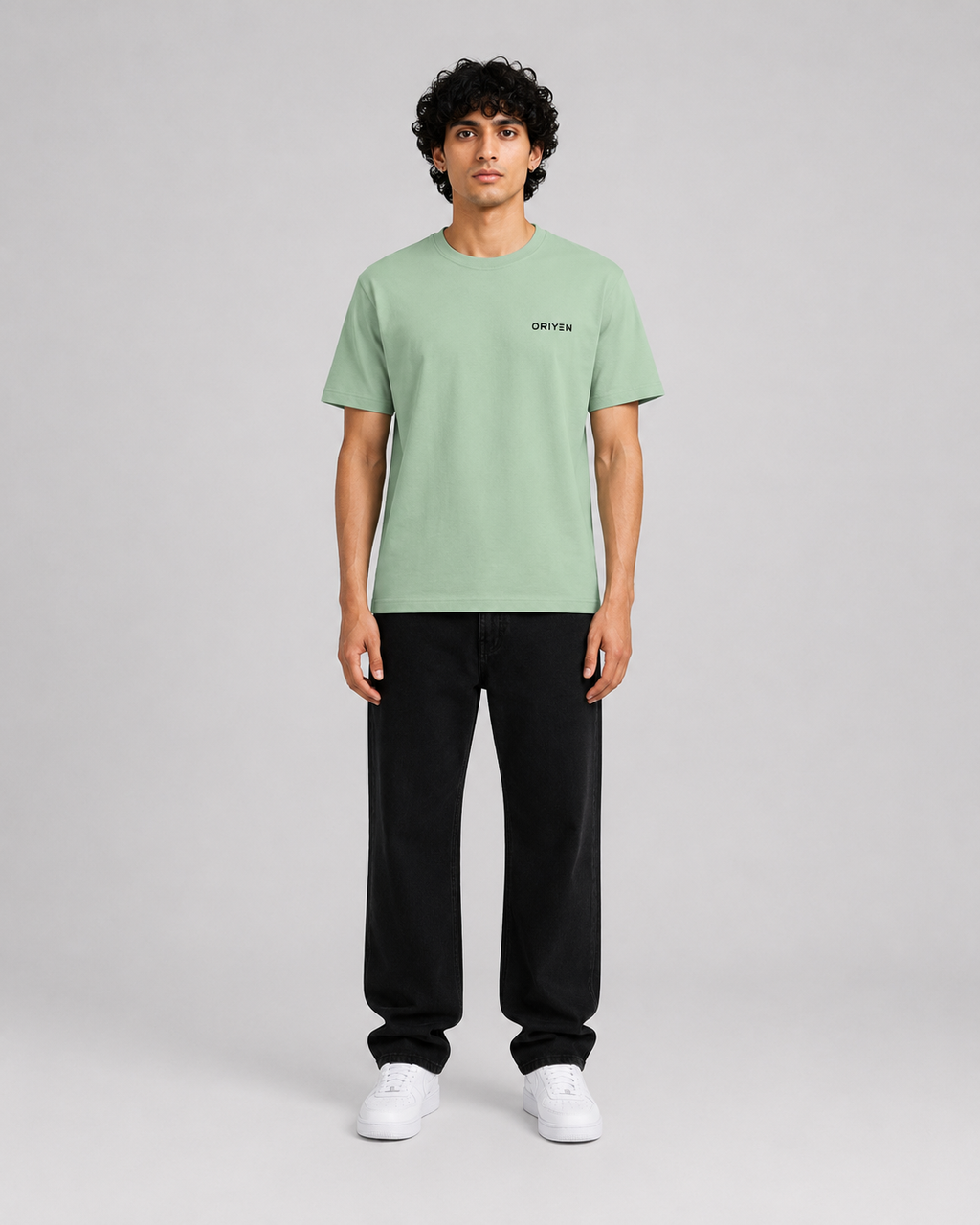ORIYEN Mint Green Essential Tee
