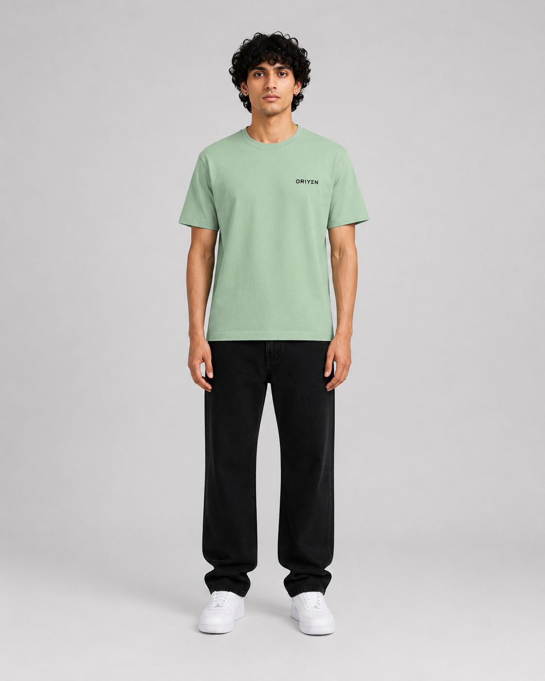 ORIYEN Mint Green Essential Tee