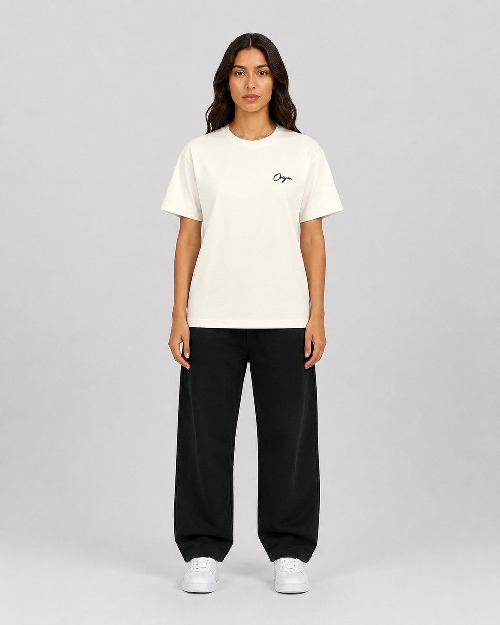 ORIYEN Women's Ivory Tee (Off White)