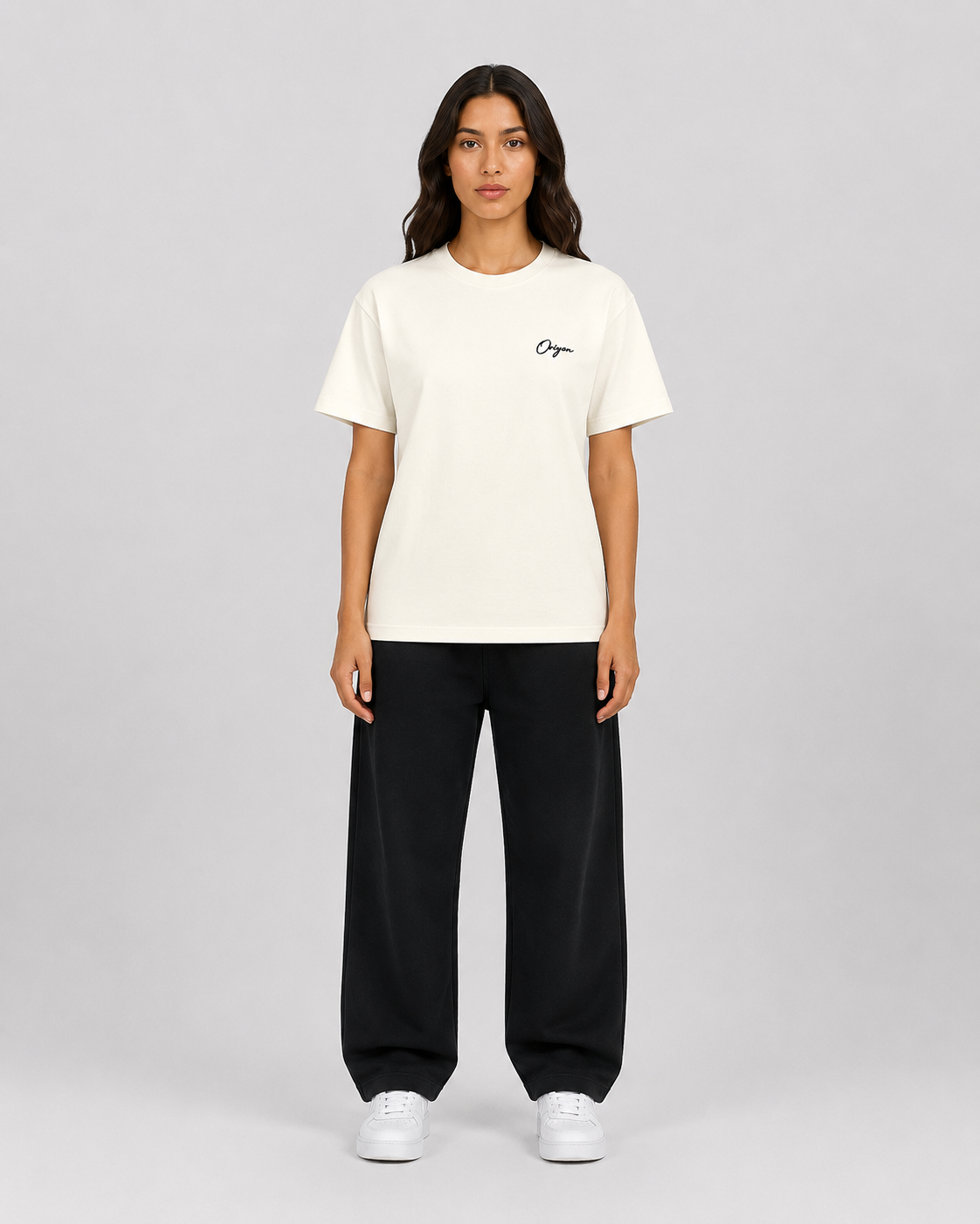 ORIYEN Women's Ivory Tee (Off White)
