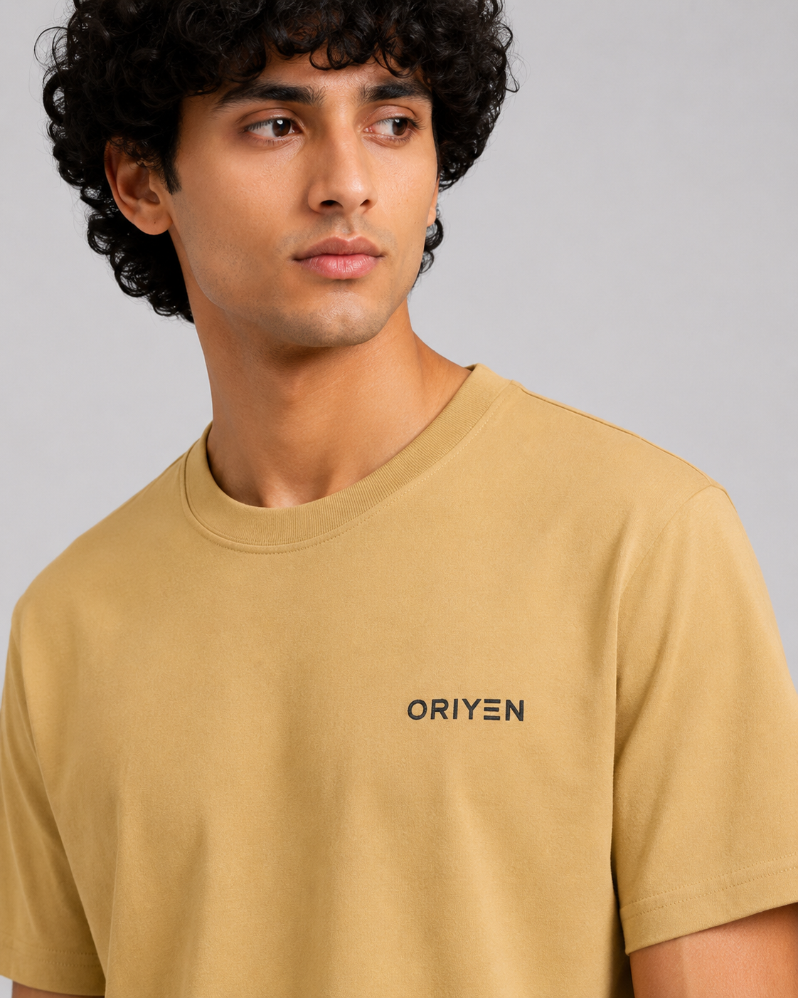 ORIYEN Desert Sand Essential Tee