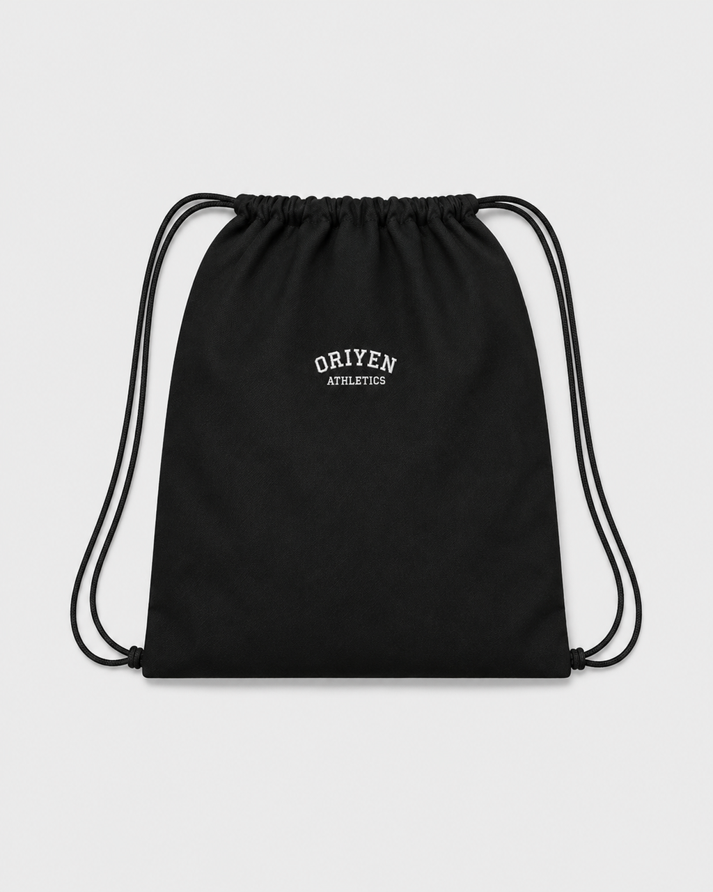 ORIYEN Athletics Drawstring Bag (Black)