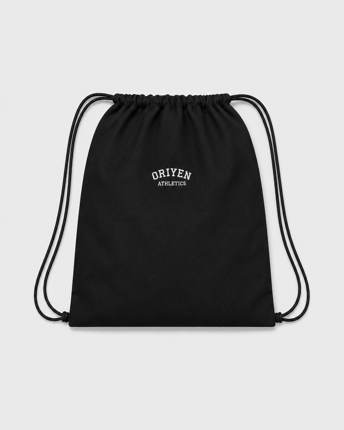 ORIYEN Athletics Drawstring Bag (Black)