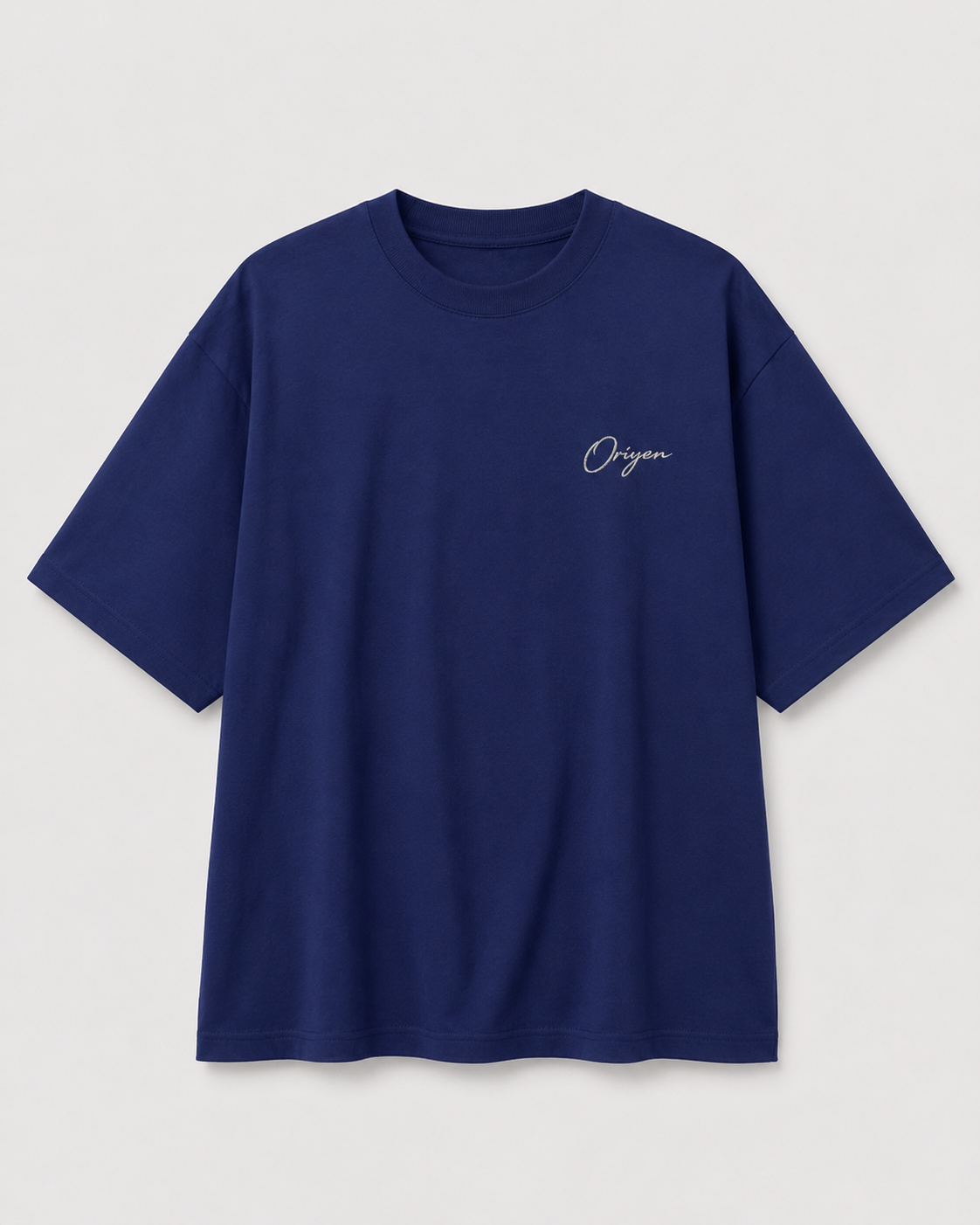 ORIYEN Royal Heavyweight Oversized Tee (Royal Blue)