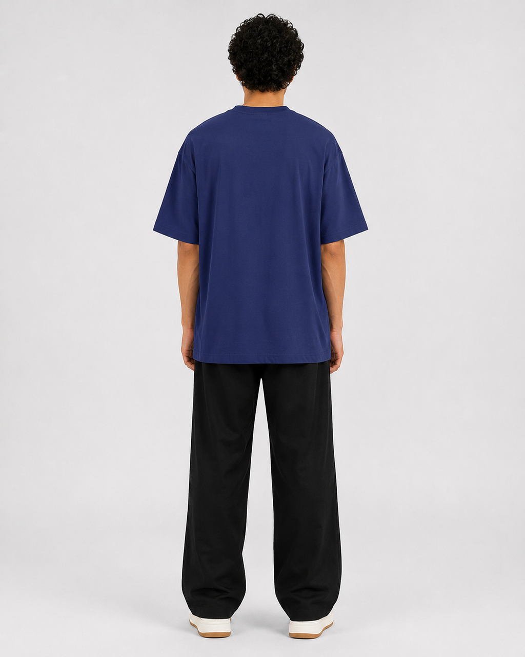 ORIYEN Royal Heavyweight Oversized Tee (Royal Blue)
