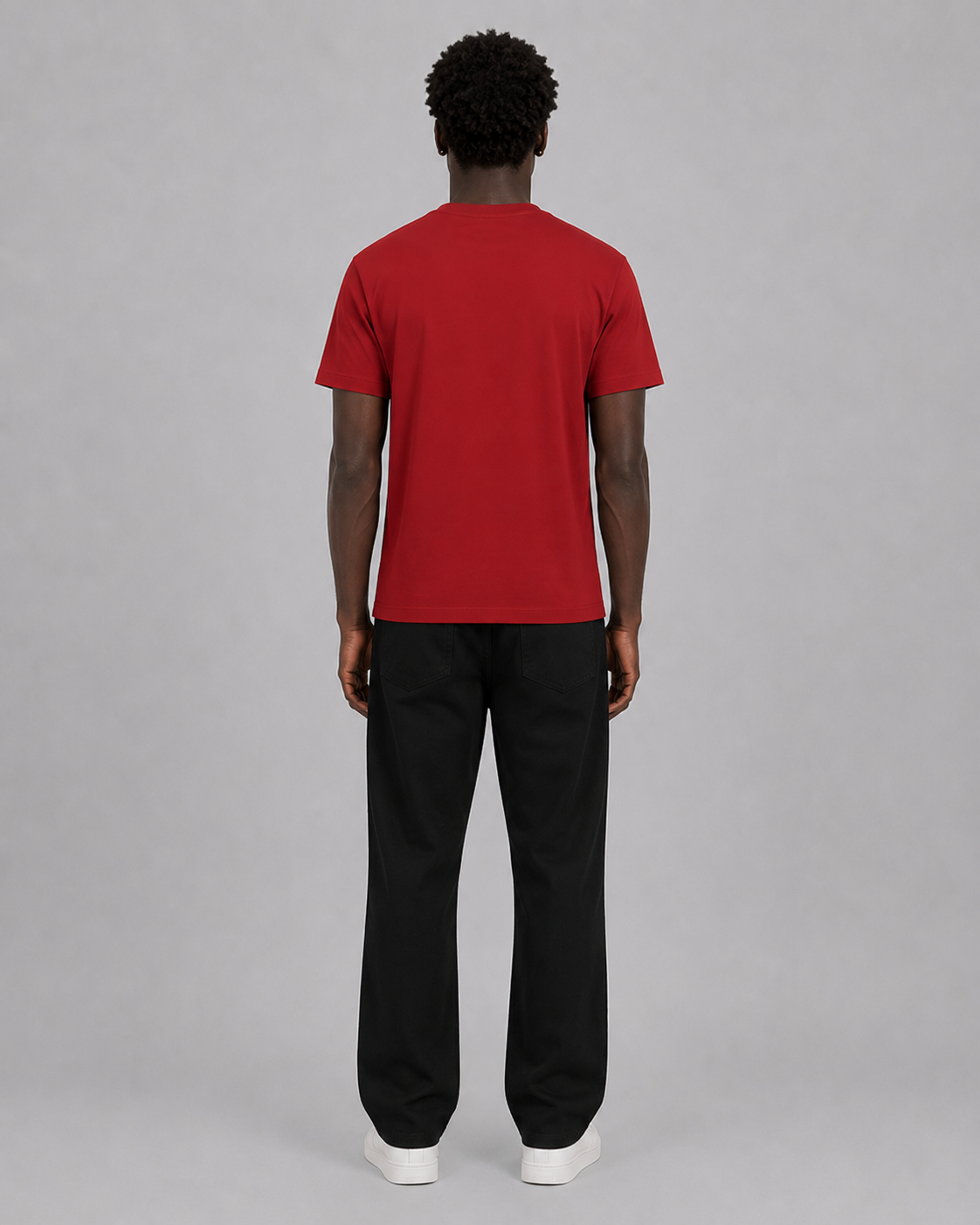 ORIYEN Crimson Tee (Crimson Red)