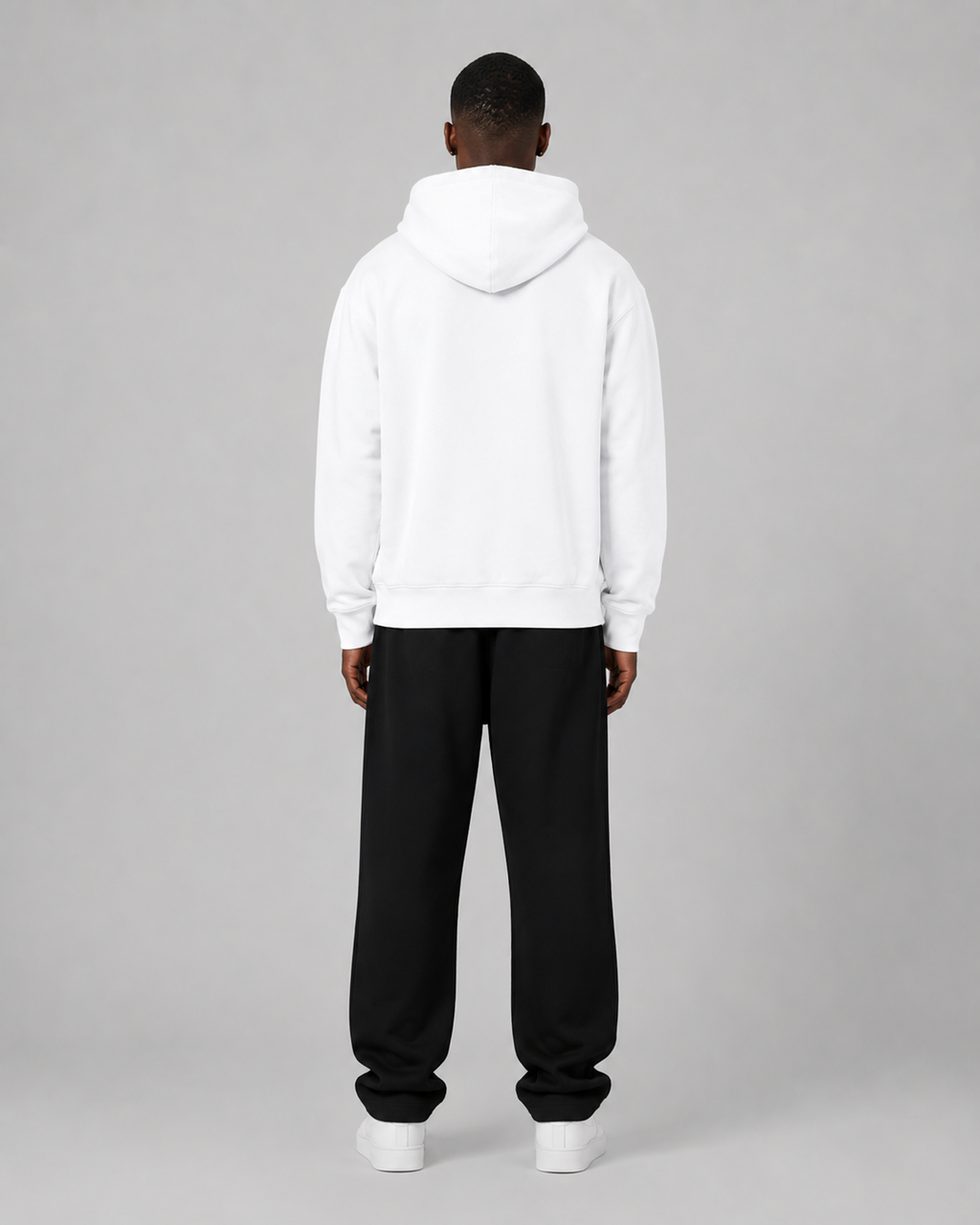 ORIYEN Royal Arctic White Hoodie