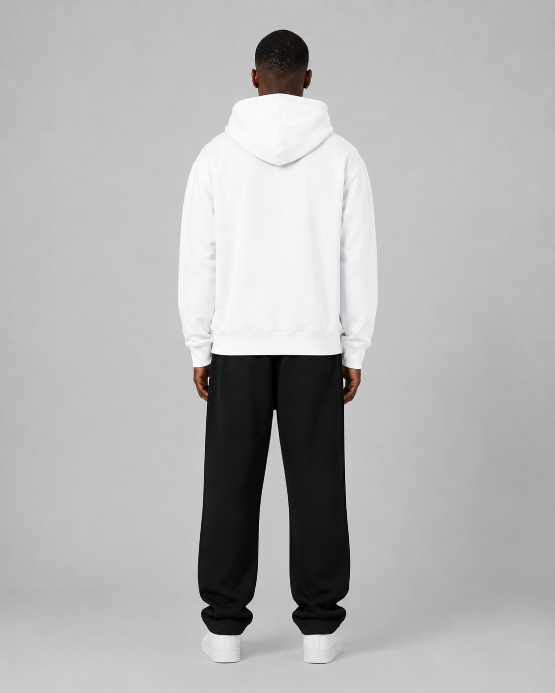 ORIYEN Royal Arctic White Hoodie