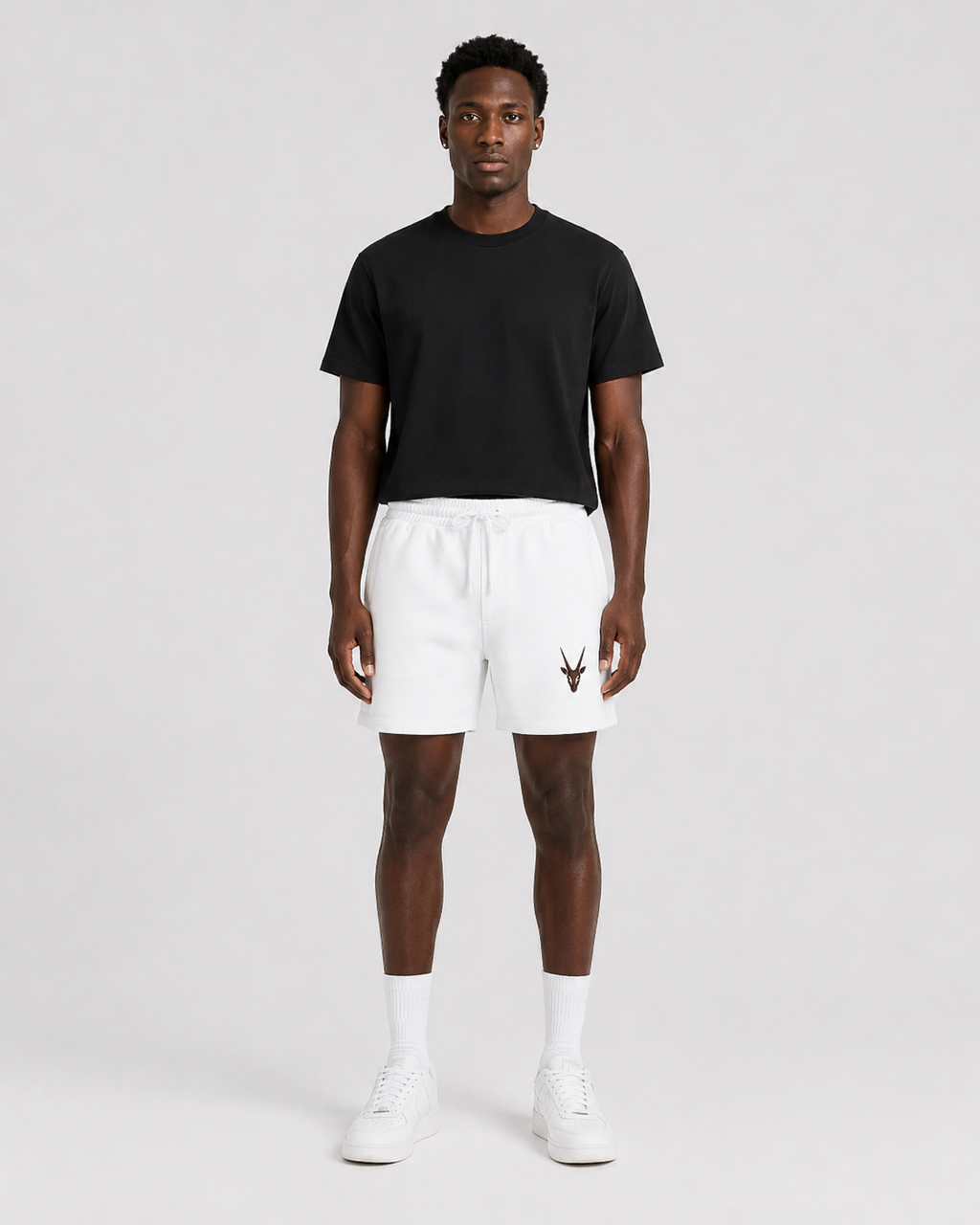 ORIYEN Ivory Shorts (White)
