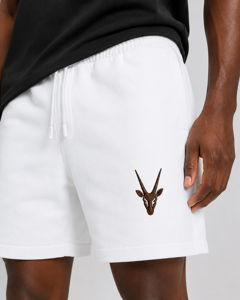 ORIYEN Ivory Shorts (White)