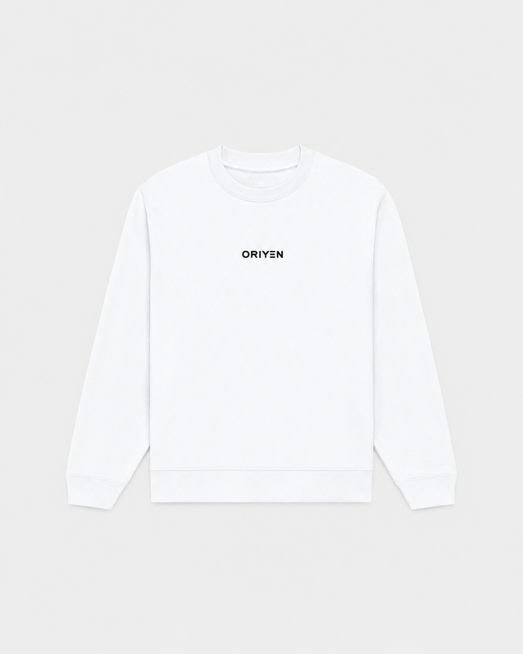 ORIYEN Essential Sweatshirt (White)