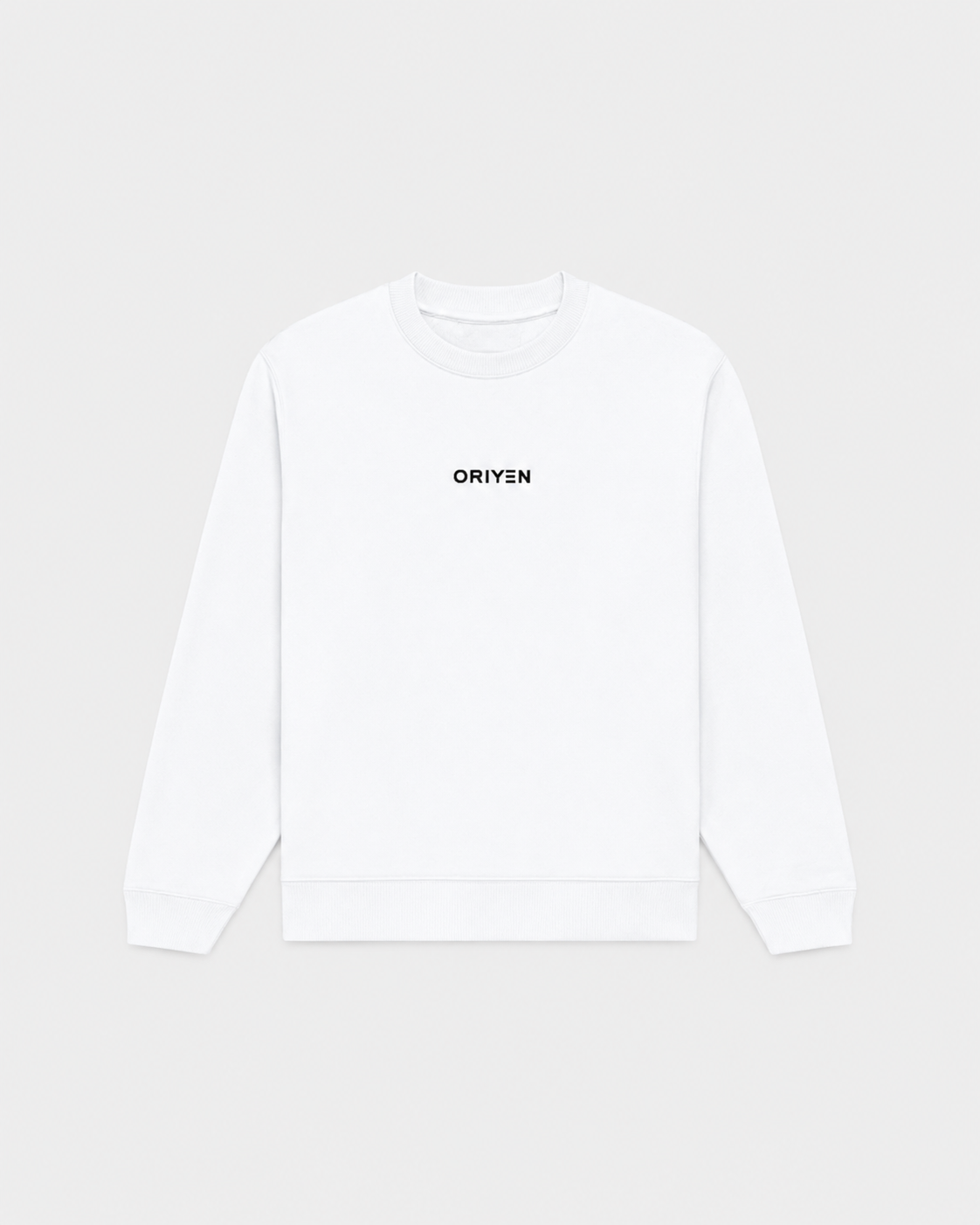 ORIYEN Essential Sweatshirt (White)