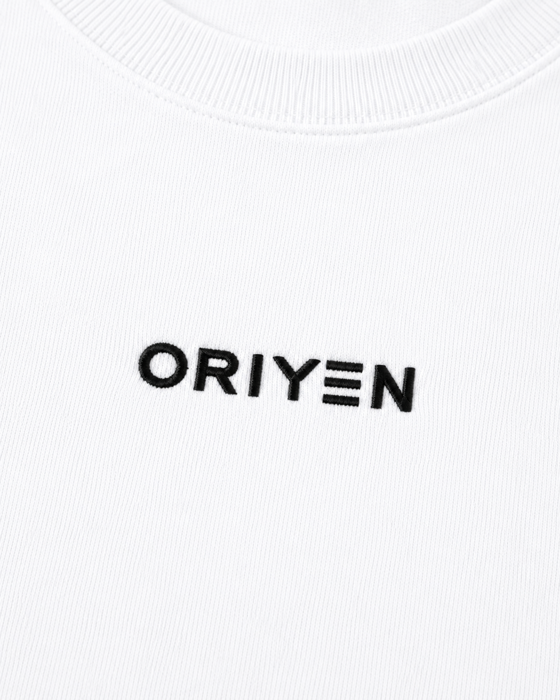ORIYEN Essential Sweatshirt (White)