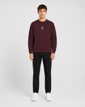 ORIYEN Burgundy Essentials Sweatshirt (Burgundy/Wine)