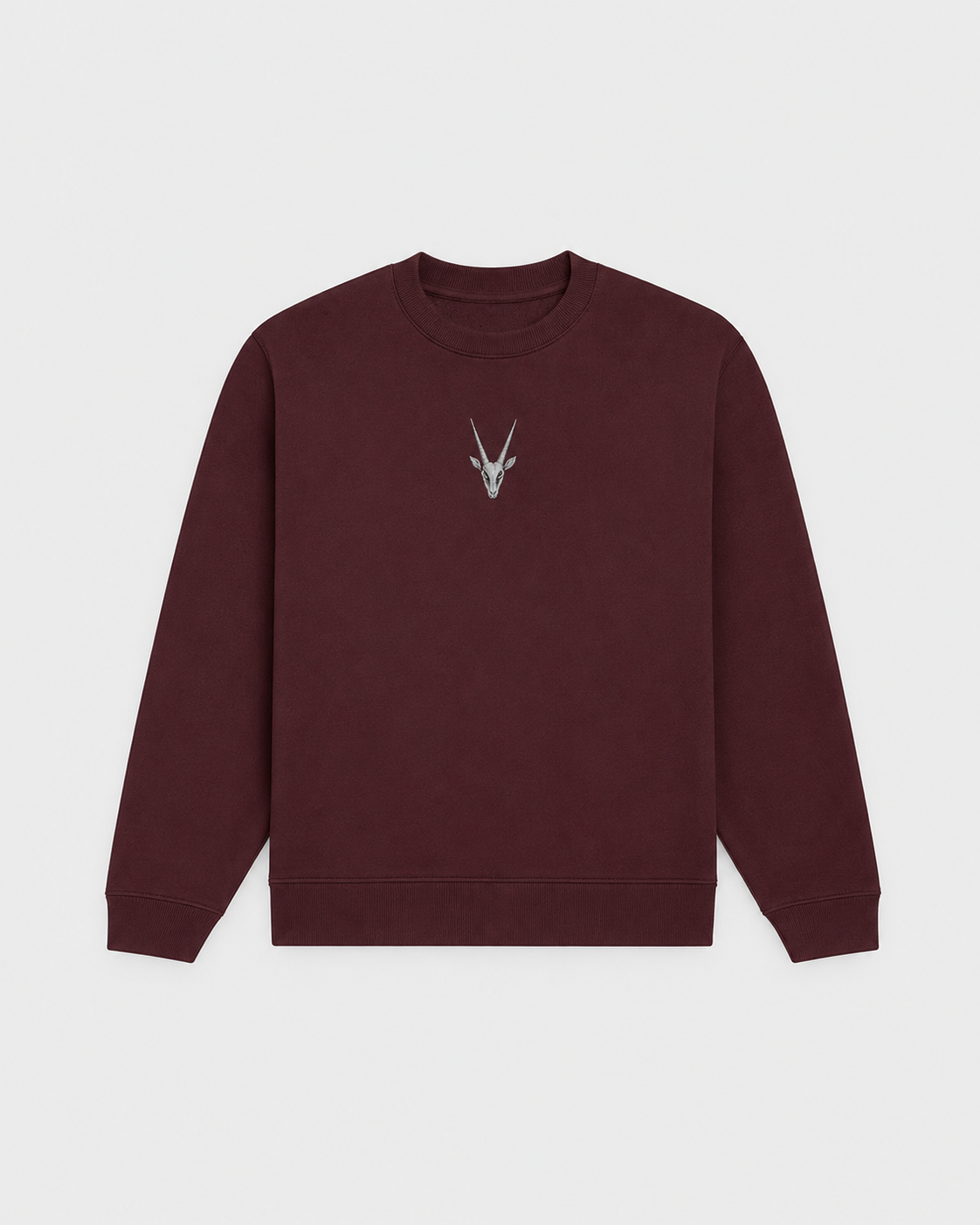 ORIYEN Burgundy Essentials Sweatshirt (Burgundy/Wine)