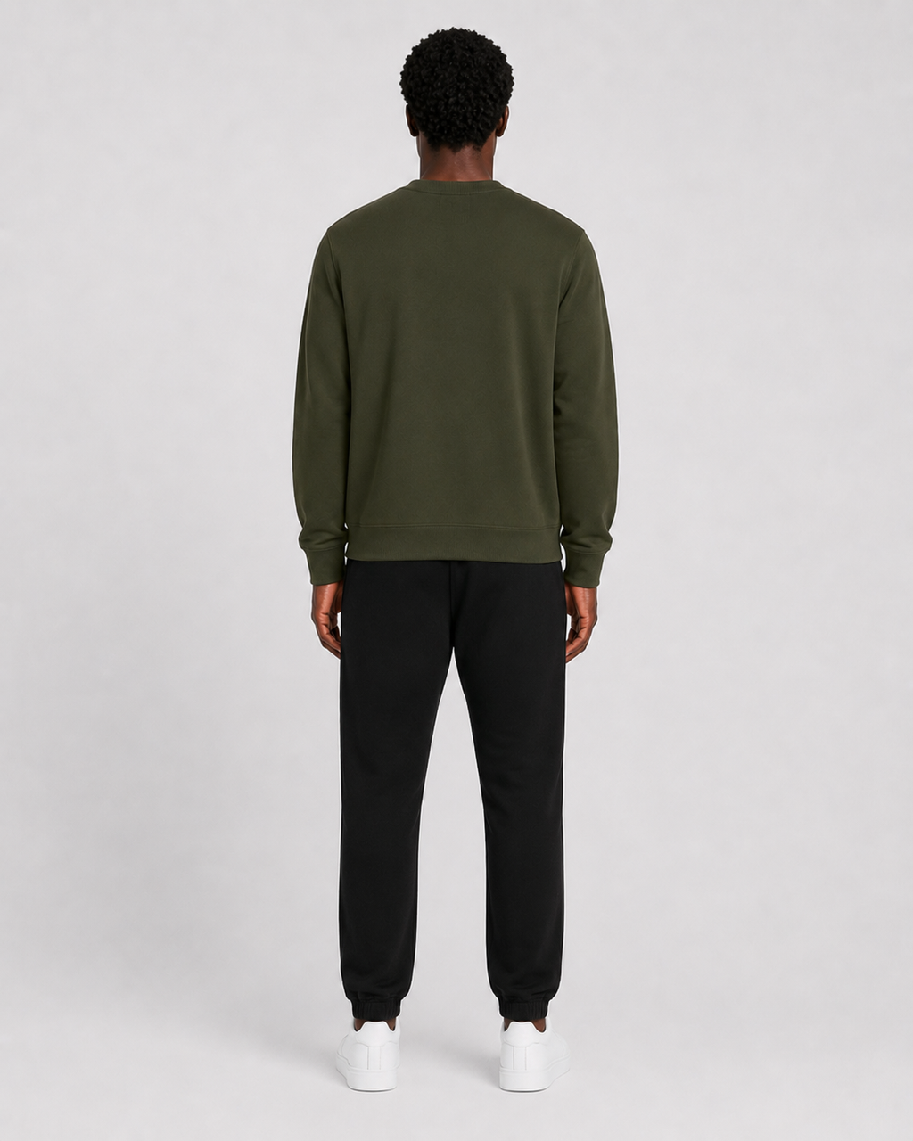 ORIYEN Olive Essentials Sweatshirt (Olive Green)