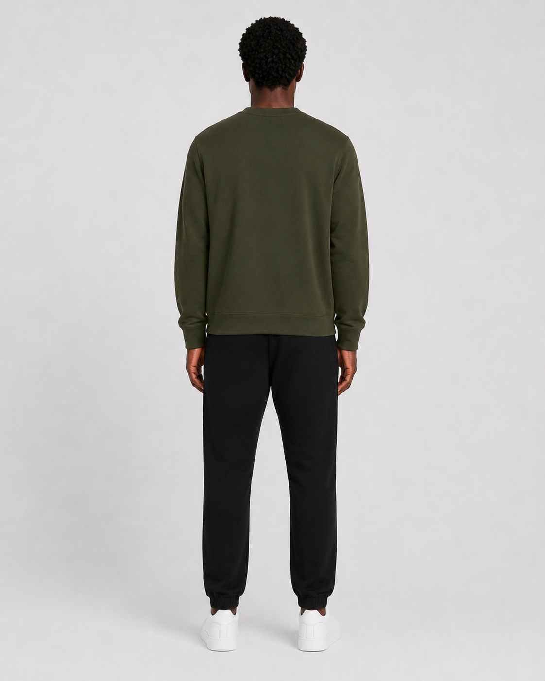 ORIYEN Olive Essentials Sweatshirt (Olive Green)